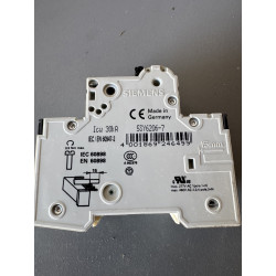 Disjoncteur bipolaire Siemens série 5SY62 6 A