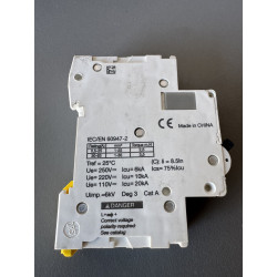 Disjoncteur courant continu Schneider Electric C60H-DC 6 A