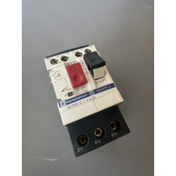 Disjoncteur moteur magnétothermique Télémécanique GV2ME10 avec module auxiliaire