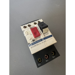 Disjoncteur moteur magnétothermique Télémécanique GV2ME08 avec module auxiliaire