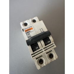 Disjoncteur modulaire bipolaire Merlin Gerin C60N C40