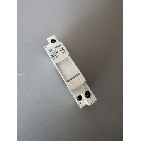 Porte-fusible modulaire unipolaire Hager L506 00