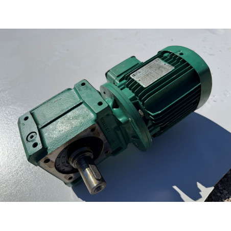 Moteur LEROY-SOMER tiphasé Type : LS71 + Réducteur : MB 2201 B00G