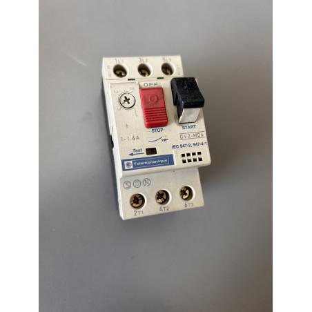 Disjoncteur moteur magnétothermique Télémécanique GV2-M06