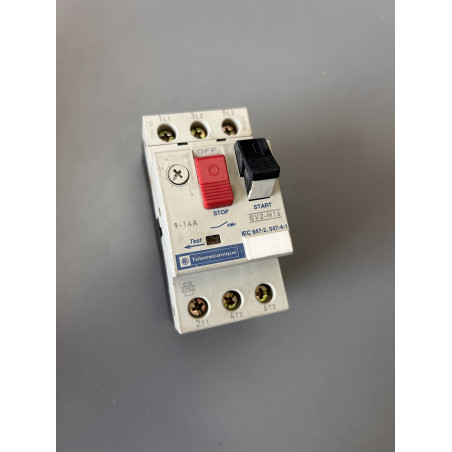 Disjoncteur moteur magnétothermique Télémécanique GV2-M16 avec module auxiliaire