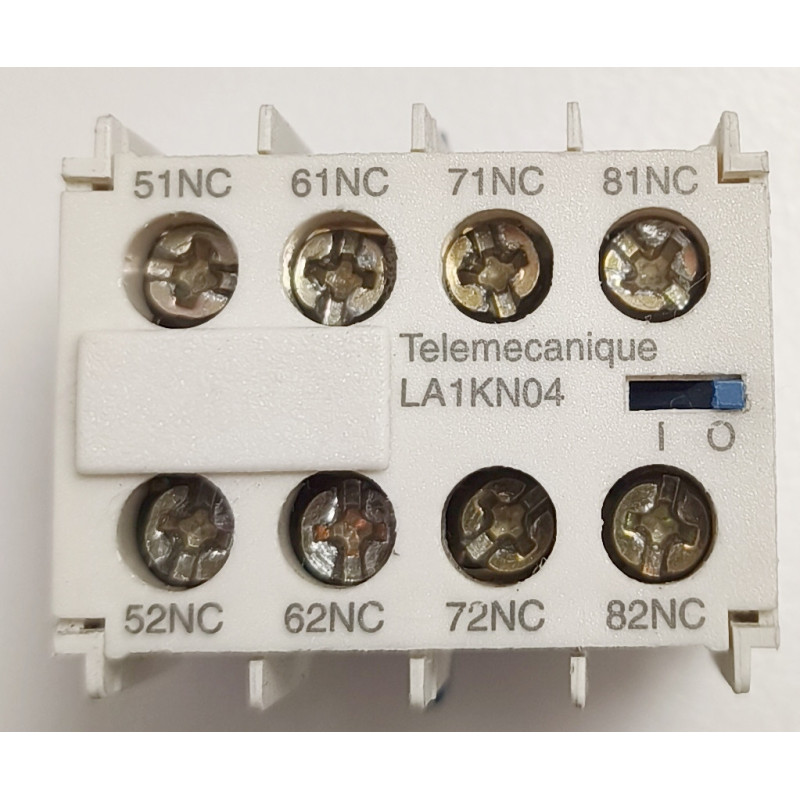 Bloc de contacts auxiliaires Télémécanique LA1KN04