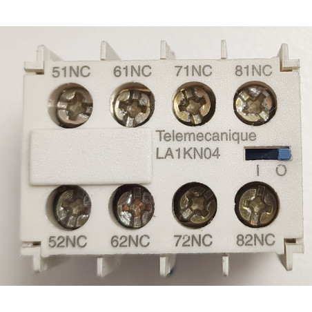 Bloc de contacts auxiliaires Télémécanique LA1KN04