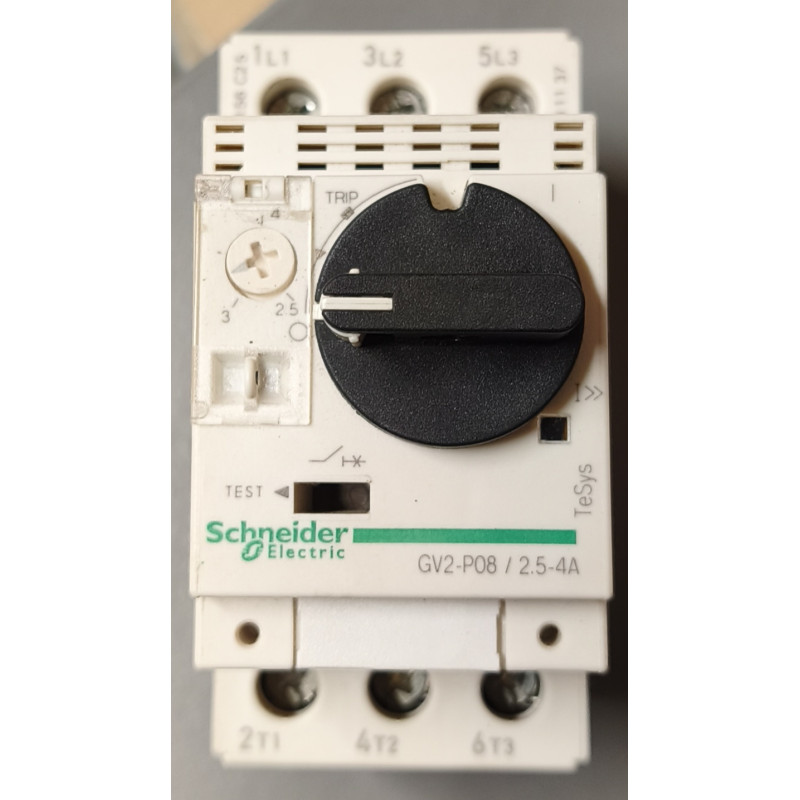 Disjoncteur moteur magnétothermique Schneider Electric GV2-P08