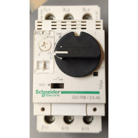 Disjoncteur moteur magnétothermique Schneider Electric GV2-P08