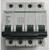 Disjoncteur modulaire tétrapolaire Schneider Electric C60N 4P 40A Courbe C 24232