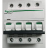 Disjoncteur modulaire tétrapolaire Schneider Electric C60N 4P 20A Courbe C A9F77420