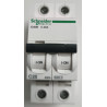 Disjoncteur modulaire bipolaire Schneider Electric iC60N 2P 20A Courbe C A9F74220