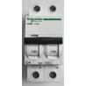 Disjoncteur modulaire bipolaire Schneider Electric iC60N 2P 4A Courbe C A9F74204