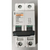 Disjoncteur modulaire bipolaire Merlin Gerin C60N 2P 16A Courbe C 24202