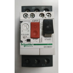 Disjoncteur moteur magnétothermique Schneider Electric GV2ME03 avec module auxiliaire