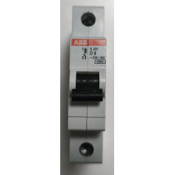 Disjoncteur monophasé ABB S201-D8 1P 8A