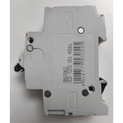 Disjoncteur bipolaire ABB S202-D6 2P 6A
