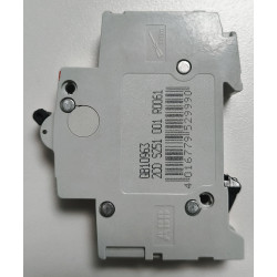 Disjoncteur monophasé ABB S201-D6 1P 6A