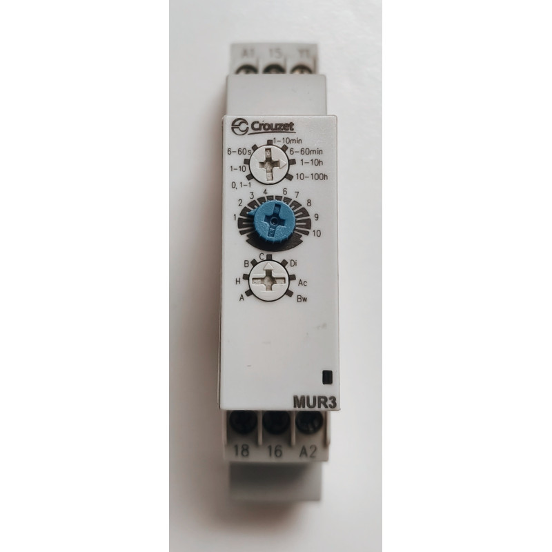 Relais temporisé multifonction Crouzet MUR3 88827103