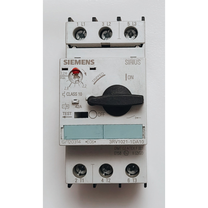 Disjoncteur moteur Siemens SIRIUS 3RV1021-1DA10