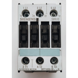 Contacteur triphasé Siemens SIRIUS 3RT1023-1BB40 3P 9A Bobine 24V DC