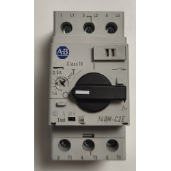Disjoncteur moteur magnétothermique Allen-Bradley 140M-C2E-B25 1,6-2,5 A