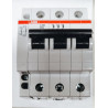 Disjoncteur modulaire tripolaire ABB 6A S203-D6 (avec auxiliaire S2C-H11L)